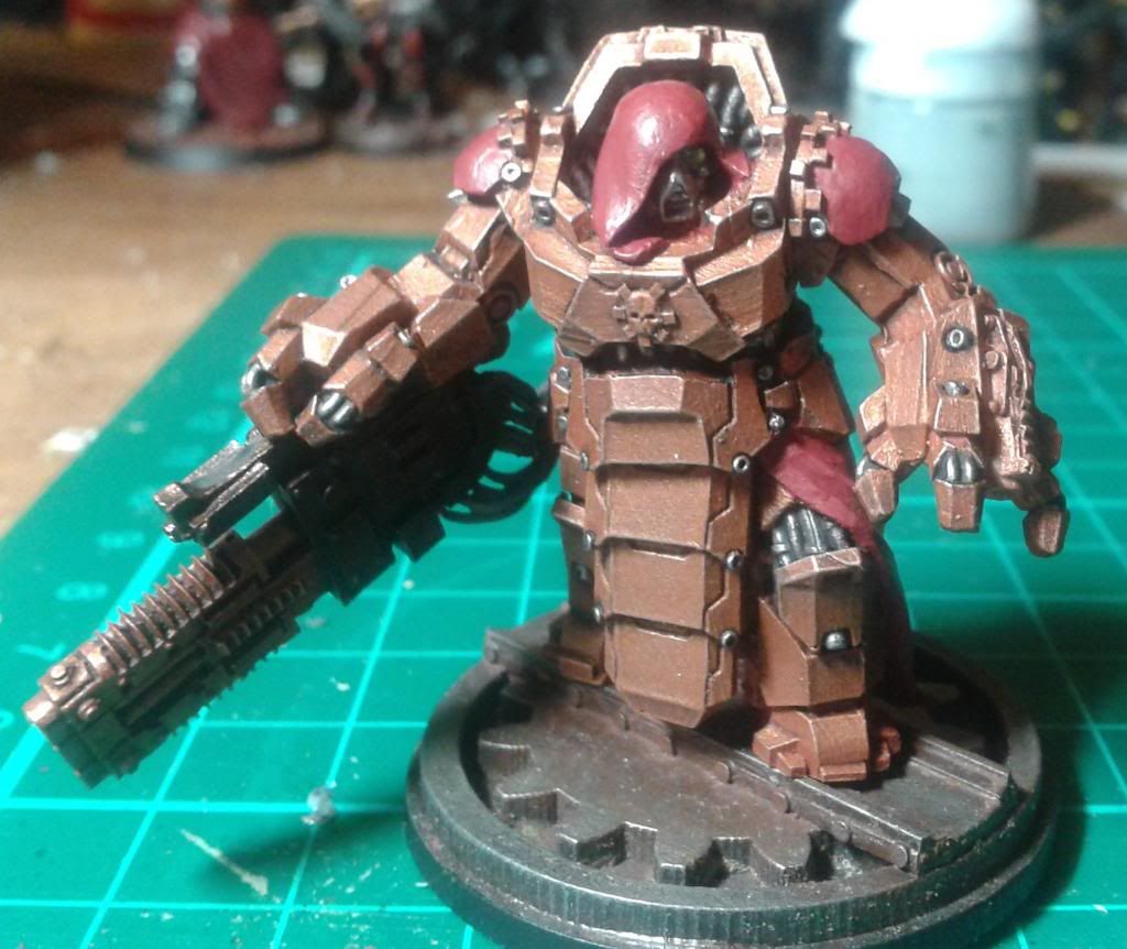 Puppetswar Rippers converted to AdMech Mymidion Destructors